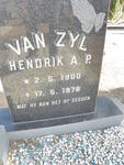 ZYL Hendrik A.P., van 1900-1978