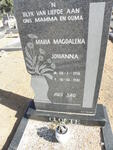 CLOETE Maria Magdalena Johanna 1918-1981