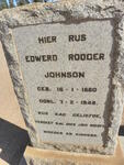 JOHNSON Edwerd Rodger 1880-1948