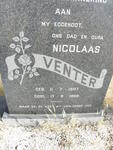 VENTER Nicolaas 1907-1969