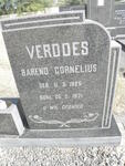 VERDOES Barend Cornelius 1925-1971