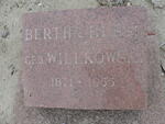 HESSE Bertha nee WILLKOWSKY 1871-1955