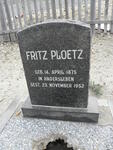 PLOETZ Fritz 1875-1952