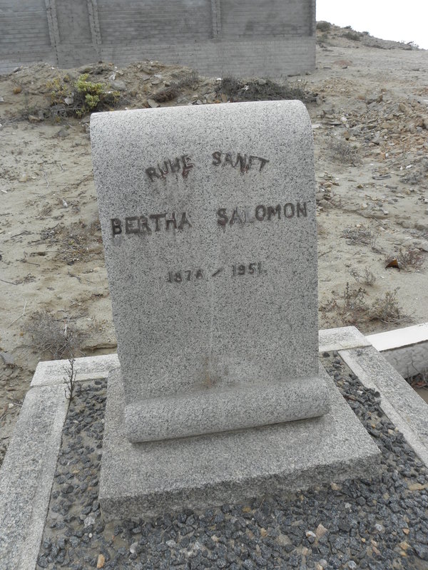 SALOMON Bertha 1878-1951