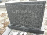 SANDER Else 1890-1960