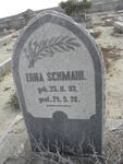 SCHMAHL Erna 1893-1928