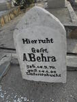 BEHRA A. 1879-1906