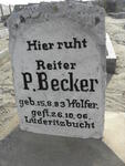 BECKER P. 1883-1906
