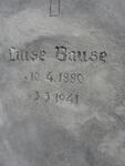 BAUSE Luise 1880-1941