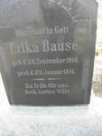 BAUSE Erika 1910-1911