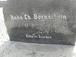 BORNSCHEIN Anna Ch. 1899-1968