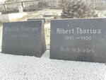 THORIUS Albert 1893-1950 & Cacilie 1893-1973