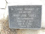 TRAILL Mary Jane CUNNINGHAM 1867-1962
