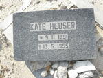 HEUSER Kate 1891-1955
