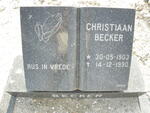 BECKER Christiaan 1903-1990