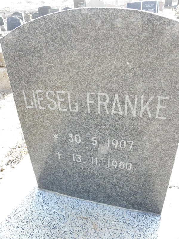 FRANKE Liesel 1907-1980