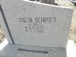 SCHWINDT Frieda nee HULKE 1892-1982