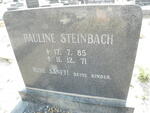 STEINBACH Pauline 1885-1971