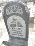 JUNG Franz 1886-1921