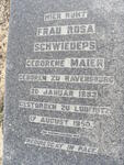 SCHWIEDEPS Rosa nee MAIER 1883-1950