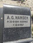 HANSEN A.G. 1914-1967