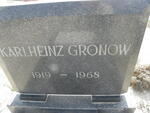 GRONOW Karlheinz 1919-1968