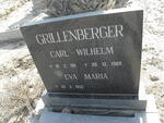 GRILLENBERGER Carl-Wilhelm 1911-1989 & Eva Maria 1922-
