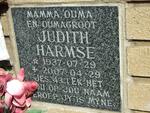 HARMSE Judith 1937-2007
