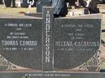 ANDERSON Thomas Edward 1902-1957 & Helena Catharina 1914-1977