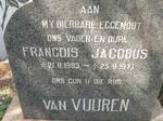 VUUREN Francois Jacobus, van 1903-1977