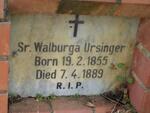 URSINGER Walburga 1855-1889
