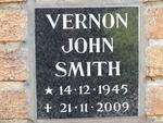 SMITH Vernon John 1945-2009