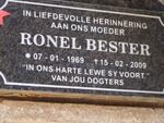 BESTER Ronel 1969-2009