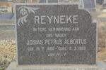 REYNEKE Josias Petrus Albertus 1886-1968