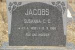 JACOBS Susanna C.C. 1898-1966