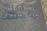 KRIEL J.F.D. 1886-1969