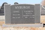 MYBURGH Gerrit 1885-1973 & Elizabeth Aletta MAREE 1898-1982