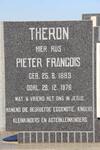 THERON Pieter Francois 1893-1976