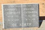 KOKER Johannes Cornelius, de 1911-1980 & Johanna Catharina 1908-1991