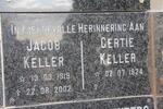 KELLER Jacob 1919-2002 & Gertie 1924-