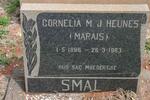 SMAL Cornelia M.J. Heunes nee MARAIS 1886-1963