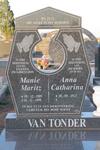 TONDER Manie Maritz, van 1919-1995 & Anna Catharina 1923-