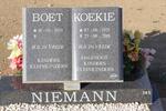 NIEMANN Boet 1933- & Koekie 1921-2001