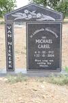 NIEKERK Michael Carel, van 1912-2004