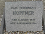 HÖPFNER Carl Ferdinand 1835-1914