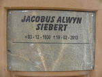 SIEBERT Jacobus Alwyn 1930-2013