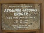 KRUGER Abraham Jacobus 1934-1996
