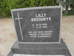 BROODRYK Lilly 1909-1994