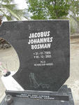 BOSMAN Jacobus Johannes 1955-2003