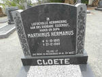 CLOETE Marthinus Hermanus 1893-1969
